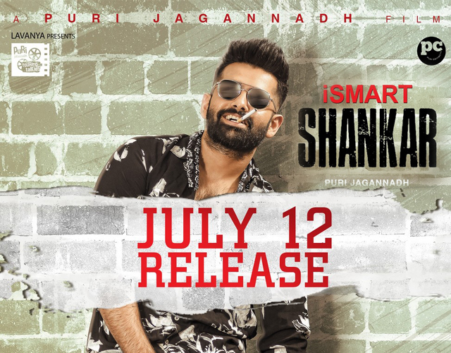 Ismart Shankar Movie Release Date Posters